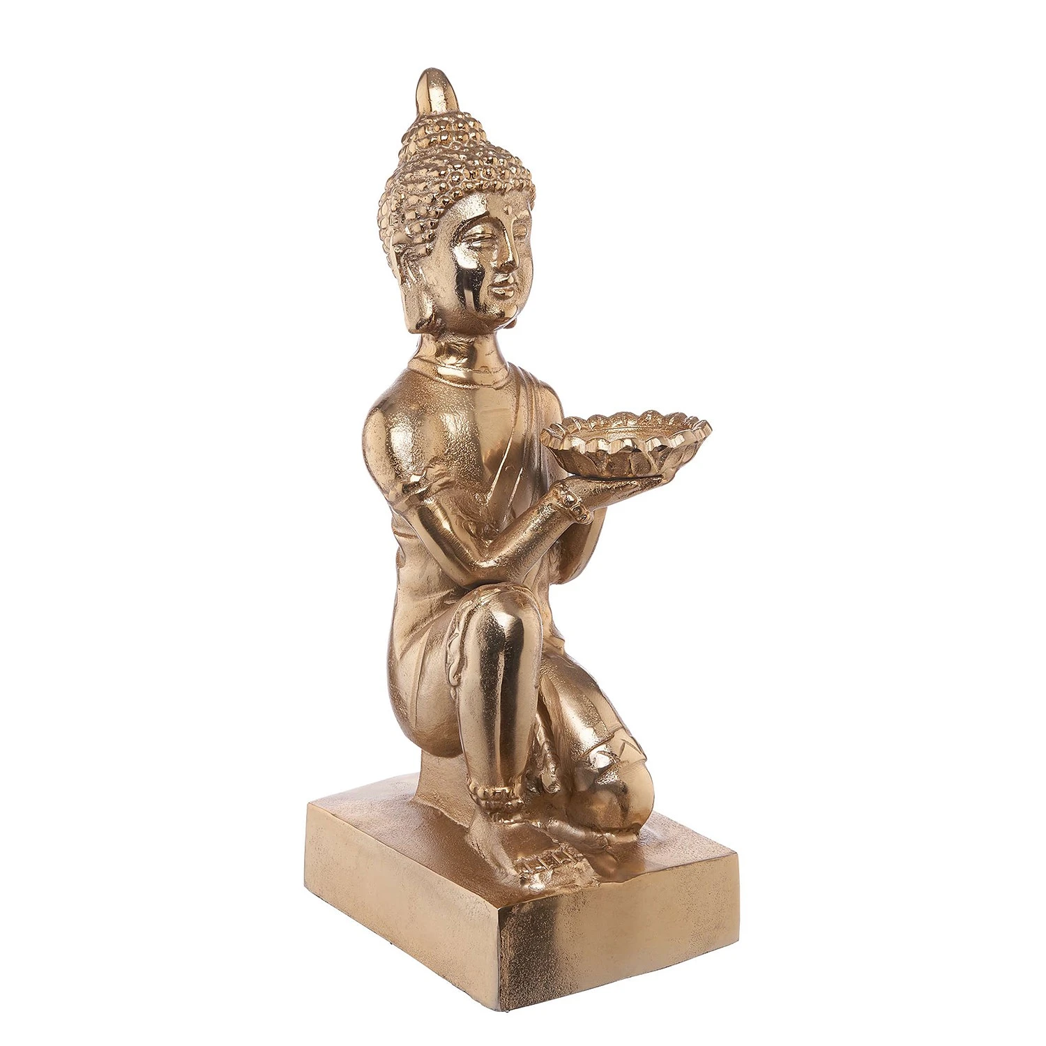 Butlers Dekofigur BALI - Aluminium - Gold 7 Butlers Dekofigur BALI - Aluminium - Gold – Bild 5