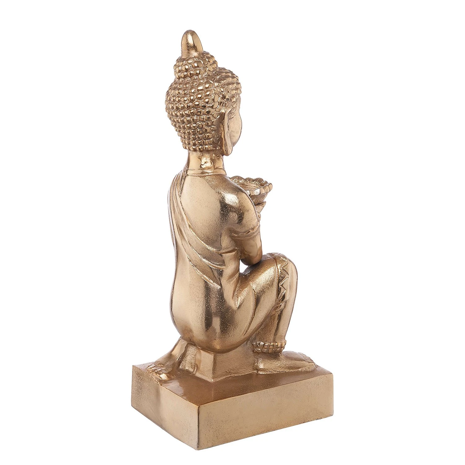 Butlers Dekofigur BALI - Aluminium - Gold 8 Butlers Dekofigur BALI - Aluminium - Gold – Bild 6