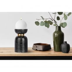 INSTYLE by Kayoom Kerzenhalter Satori 200 - Marmor / Eisen - Schwarz -Günstiges Deko Geschäft 1000346445 220425 021 MOOD DETAILS P000000001000346445 mood