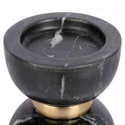 INSTYLE by Kayoom Kerzenhalter Satori 200 - Marmor / Eisen - Schwarz -Günstiges Deko Geschäft 1000346445 220425 030 DETAILS P000000001000346445