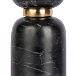 INSTYLE by Kayoom Kerzenhalter Satori 200 - Marmor / Eisen - Schwarz -Günstiges Deko Geschäft 1000346445 220425 040 DETAILS P000000001000346445