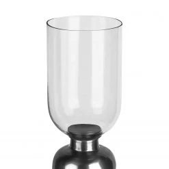 INSTYLE by Kayoom Bodenkerzenhalter Shyam 200 - Eisen / Klarglas - Schwarz -Günstiges Deko Geschäft 1000346455 220425 030 DETAILS P000000001000346455