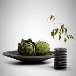 Markslöjd Vase Cono - Valchromat - Dunkelgrau -Günstiges Deko Geschäft 1000347130 220428 022 MOOD DETAILS P000000001000347130 mood