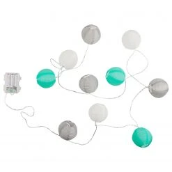 Butlers Lichterkette OPEN AIR - Nylon - 10-flammig - Grün -Günstiges Deko Geschäft 1000360392 220630 030 DETAILS P000000001000360392