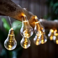 Butlers Lichterkette SUNLIGHT - ABS - 10-flammig - Grau -Günstiges Deko Geschäft 1000360407 220630 021 MOOD DETAILS P000000001000360407 mood