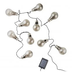 Butlers Lichterkette SUNLIGHT - ABS - 10-flammig - Grau -Günstiges Deko Geschäft 1000360407 220630 030 DETAILS P000000001000360407