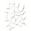 Butlers LED-Lichterkette BULB LIGHTS I - Klarglas / Jute - 10-flammig - Braun -Günstiges Deko Geschäft 1000360412 220630 010 IMAGE P000000001000360412
