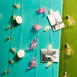 Butlers LED-Lichterkette CLIP ART - Polyester PVC - 10-flammig -Günstiges Deko Geschäft 1000360435 220630 022 MOOD DETAILS P000000001000360435 mood