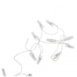 Butlers LED-Lichterkette CLIP ART - Polyester PVC - 10-flammig -Günstiges Deko Geschäft 1000360435 220630 030 DETAILS P000000001000360435