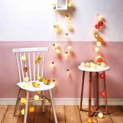 Butlers LED-Lichterkette BULB LIGHTS V - Klarglas / Polyester PVC - 10-flammig -Günstiges Deko Geschäft 1000360440 220630 023 MOOD DETAILS P000000001000360440 mood