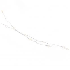 Butlers LED-Lichterkette STAR LIGHTS III - Polyester PVC / Kupfer - 20-flammig