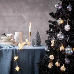 Butlers LED-Lichterkette ORIGAMI - Papier / Polyester PVC - 10-flammig -Günstiges Deko Geschäft 1000360456 220630 021 MOOD DETAILS P000000001000360456 mood