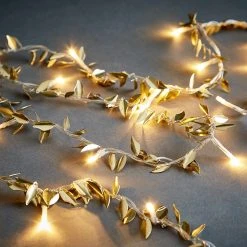 Butlers LED-Lichterkette CAESAR - Polyester PVC / Kupfer - 20-flammig -Günstiges Deko Geschäft 1000360460 220630 021 MOOD DETAILS P000000001000360460 mood