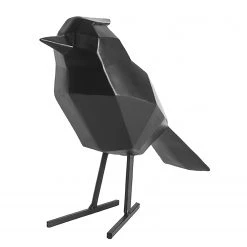 Present Time Dekofigur Bird - Polyresin - Schwarz