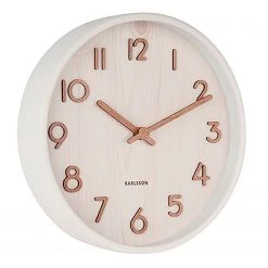 Karlsson Wanduhr Pure - Weiß