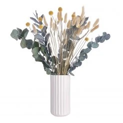 Butlers Trockenblumen FLOWER MARKET Blumenstrauß - Polyester - Grün -Günstiges Deko Geschäft 1000364948 220802 030 DETAILS P000000001000364948 1