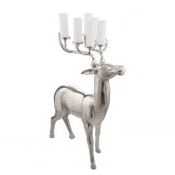 Butlers Kerzenhalter FOREST KING - Aluminium - Silber -Günstiges Deko Geschäft 1000364957 220802 060 DETAILS P000000001000364957