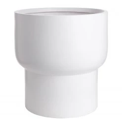 Butlers Pflanztopf LOFT - Magnesia - Weiß - Durchmesser: 39 cm