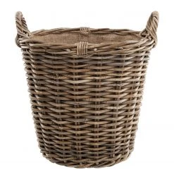 Butlers Pflanzkorb MOSES - Rattan - Grau -Günstiges Deko Geschäft 1000365014 220802 030 DETAILS P000000001000365014