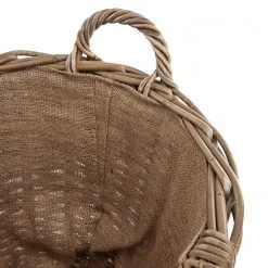 Butlers Pflanzkorb MOSES - Rattan - Grau -Günstiges Deko Geschäft 1000365014 220802 050 DETAILS P000000001000365014