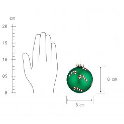 Butlers Kugel HANG ON Candy Canes - Klarglas - Grün -Günstiges Deko Geschäft 1000365379 220728 500 SKETCH DETAILS P000000001000365379 sketch