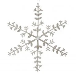 Butlers Baumhänger HANG ON Stern mit Perlen - Klarglas / Eisen - Silber