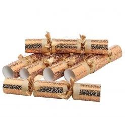 Butlers Baumhänger X-MAS 5th Avenue (6er-Set) - Papier / Polyester - Gold