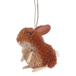 Butlers Baumhänger HANG ON Häschen - Klarglas - Braun