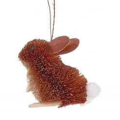 Butlers Baumhänger HANG ON Häschen - Klarglas - Braun -Günstiges Deko Geschäft 1000365489 220728 040 DETAILS P000000001000365489