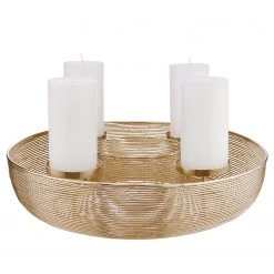 Butlers Adventskranz ADVENT I - Eisen - Gold -Günstiges Deko Geschäft 1000365495 220728 030 DETAILS P000000001000365495