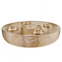 Butlers Adventskranz ADVENT I - Eisen - Gold -Günstiges Deko Geschäft 1000365495 220728 040 DETAILS P000000001000365495