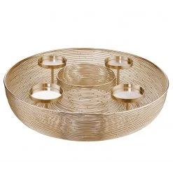 Butlers Adventskranz ADVENT I - Eisen - Gold -Günstiges Deko Geschäft 1000365495 220728 050 DETAILS P000000001000365495