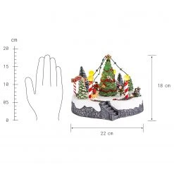 Butlers Dekoobjekt WINTER WONDERLAND - Polyester - Bunt -Günstiges Deko Geschäft 1000365506 220728 500 SKETCH DETAILS P000000001000365506 sketch