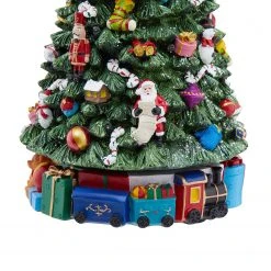 Butlers Spieluhr X-Mas XL Weihnachtsbaum - Aluminium / Polyester - Grün -Günstiges Deko Geschäft 1000365511 220728 080 DETAILS P000000001000365511