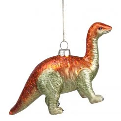 Butlers Baumhänger HANG ON Dinosaurier - Klarglas - Orange