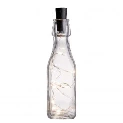 Butlers LED-Flaschenbeleuchtung BOTTLE LIGHT - Polyester - Transparent -Günstiges Deko Geschäft 1000365673 220728 030 DETAILS P000000001000365673