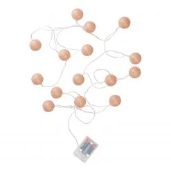 Butlers Lichterkette LES PETITES BELLE - Kupfer / Jute - Rosé 12 Butlers Lichterkette LES PETITES BELLE - Kupfer / Jute - Rosé -Günstiges Deko Geschäft 1000365675 220728 030 DETAILS P000000001000365675