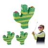 Relaxdays 3 x Pinata Kaktus -Günstiges Deko Geschäft 10803cfdf11a4ec9b5e9790da5e45013