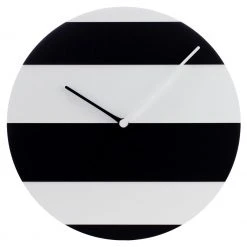 ONZENO Design Wanduhr THE ZEBRA.