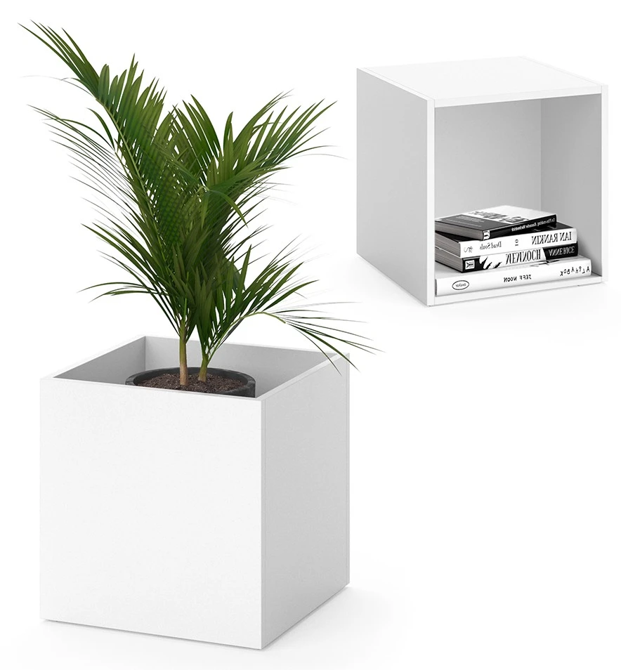 Vicco Blumenkasten „Ruben“ Weiß 6 Vicco Blumenkasten „Ruben“ Weiß – Bild 4