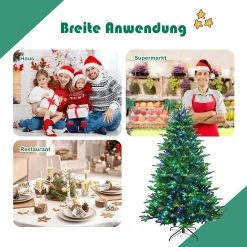 Costway 180cm LED Künstlicher Weihnachtsbaum 12 Costway 180cm LED Künstlicher Weihnachtsbaum -Günstiges Deko Geschäft 12c6ae292d0c40bfbd999a1bd20fca5f