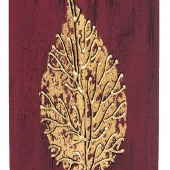 7ART Handbemalte Glasvase - Tischvase aus Glas 30 cm