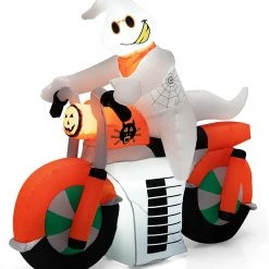 Costway Halloween-Geist auf einem Motorrad