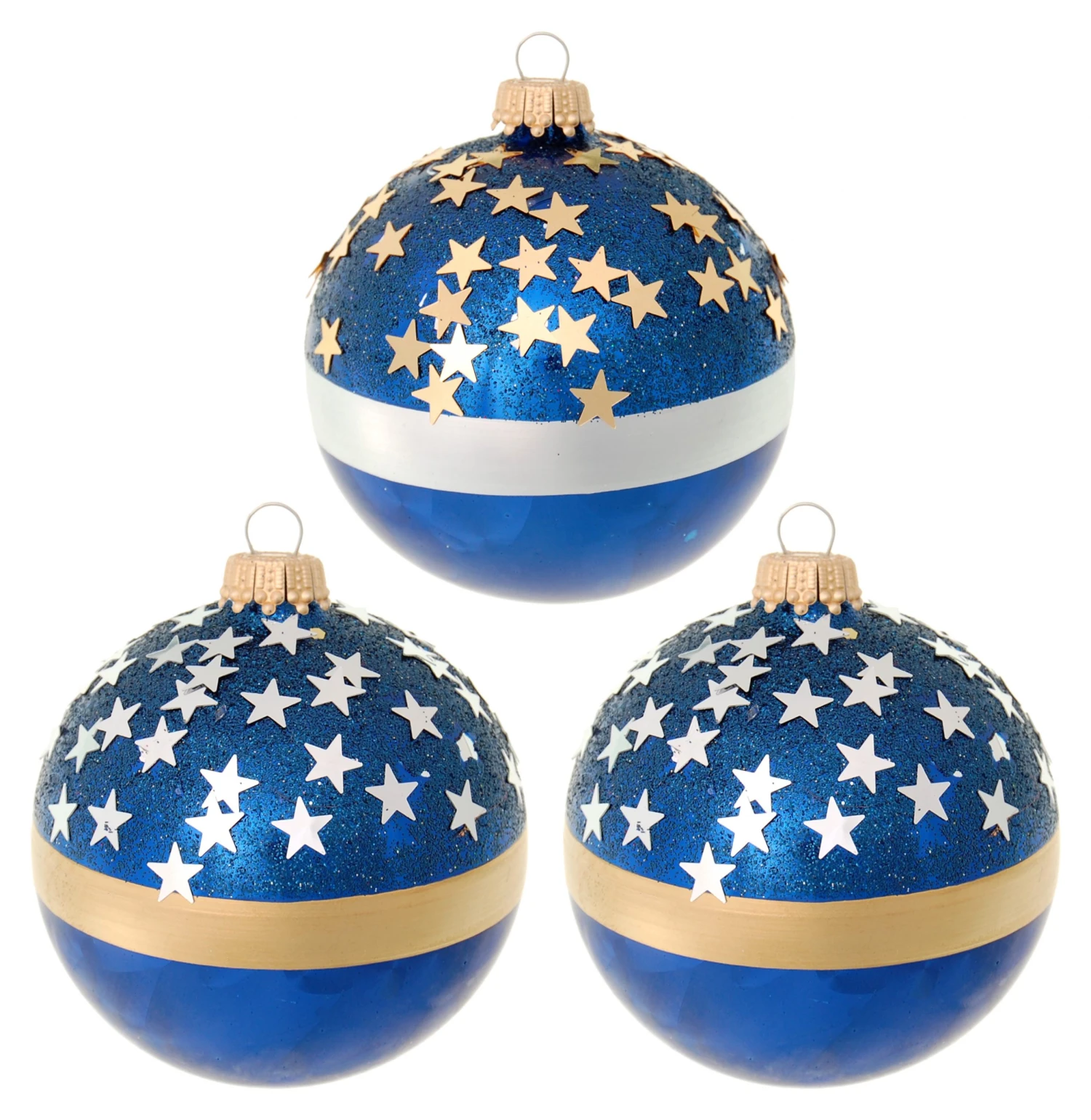 Krebs Glas Lauscha Cobalt Blau 8cm Glaskugeln Sternennacht 3 Krebs Glas Lauscha Cobalt Blau 8cm Glaskugeln Sternennacht