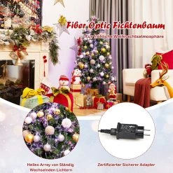 Costway 150cm Künstlicher Weihnachtsbaum -Günstiges Deko Geschäft 16312739178446cabb8ef4ef489cf6d2