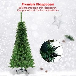 Costway 225cm LED Künstlicher Weihnachtsbaum 11 Costway 225cm LED Künstlicher Weihnachtsbaum -Günstiges Deko Geschäft 16caf9e311a74c189b0b96dd7dcd596d