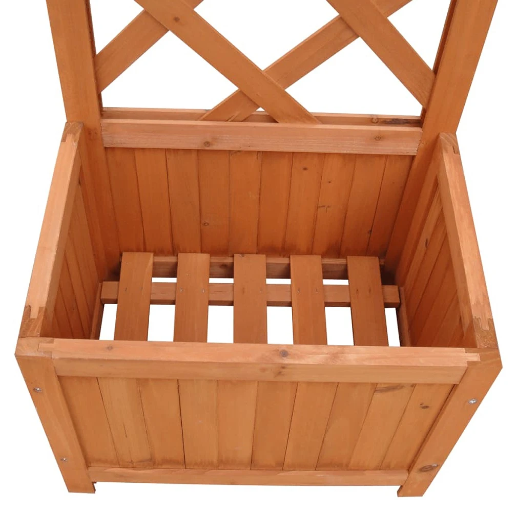 VidaXL Pflanzkübel mit Rankhilfe - Pflanzkübel mit Rankhilfe 40 x 30 x 135 cm 5 VidaXL Pflanzkübel mit Rankhilfe - Pflanzkübel mit Rankhilfe 40 x 30 x 135 cm – Bild 3