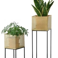 En.casa Pflanzständer Juprelle 2er Set