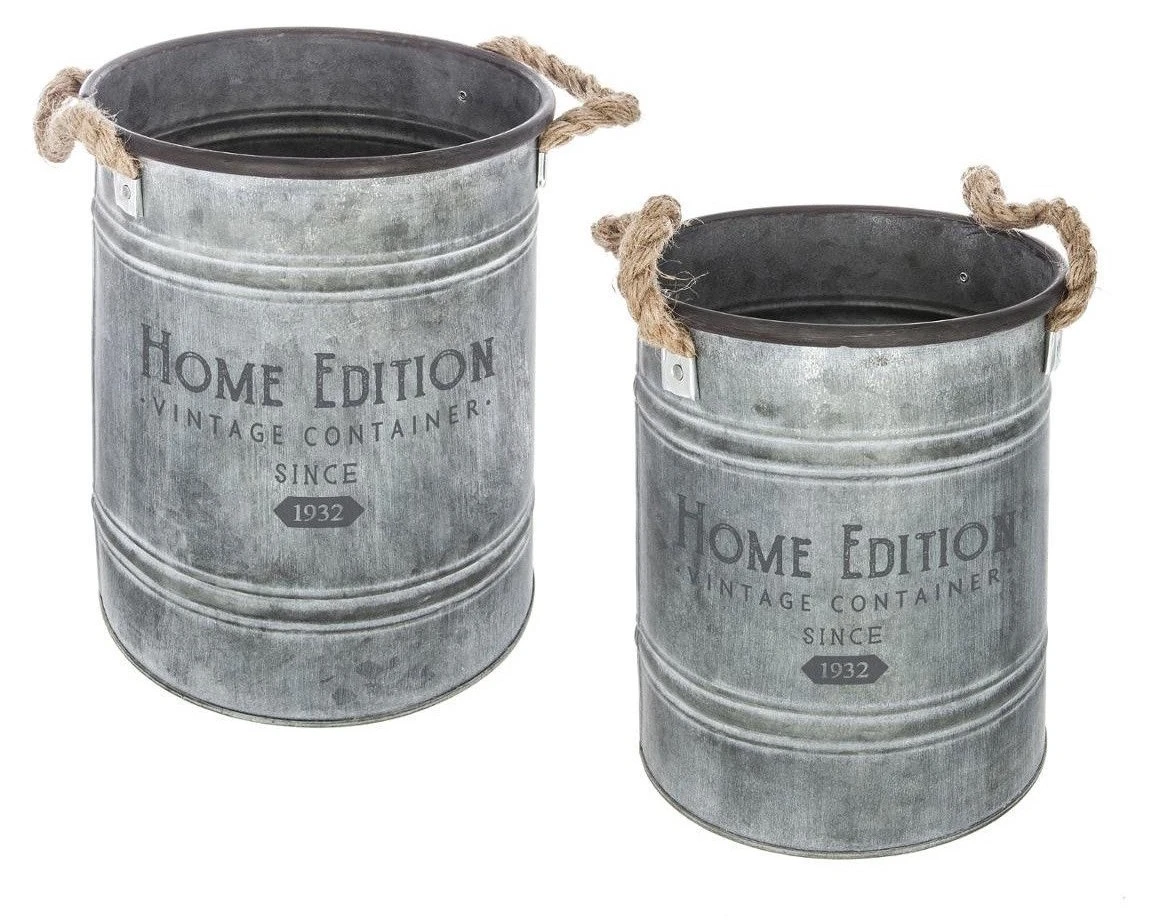 Atmosphera Créateur d'intérieur Blumenübertöpfe, 2 Größen, Set 3 Atmosphera Créateur d'intérieur Blumenübertöpfe, 2 Größen, Set