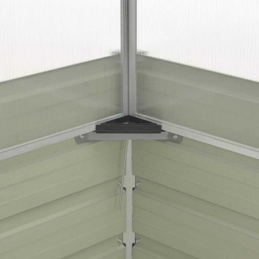 VidaXL Gewächshaus Verzinkter Stahl - vidaXL Gewächshaus Braun 100 x 100 x 85 cm Verzinkter Stahl 8 VidaXL Gewächshaus Verzinkter Stahl - vidaXL Gewächshaus Braun 100 x 100 x 85 cm Verzinkter Stahl – Bild 6